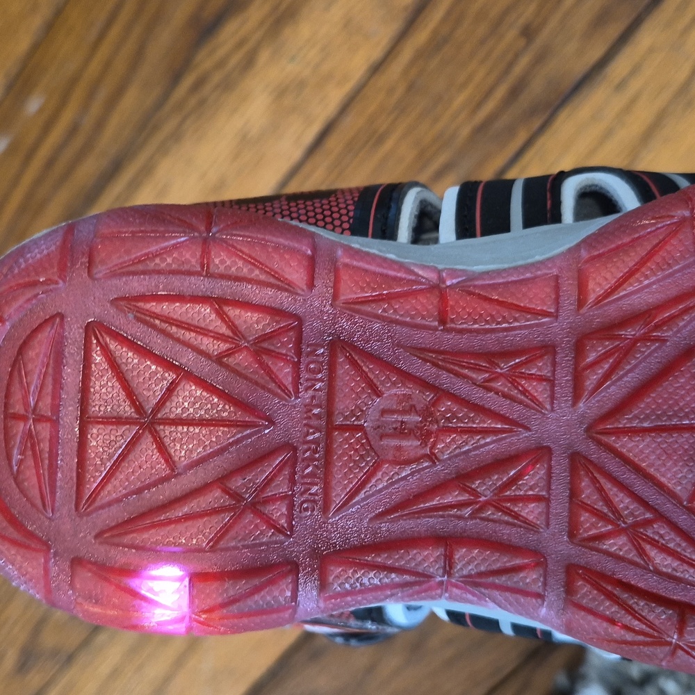 Cars Movie Lightning McQueen Light-Up Sandals - Picture 5 of 5
